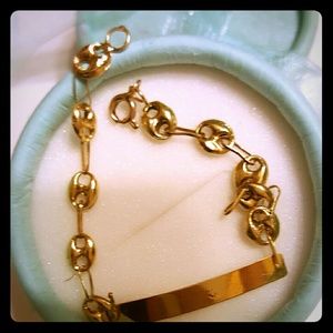 18k gold bracelet for toddler